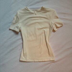 Skims Cotton Jersey Tshirt Marble XS